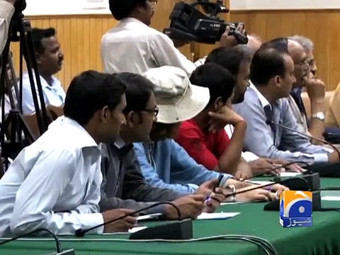 PTI adopts Railways school in Karachi-Geo Reports-01 Aug 2015