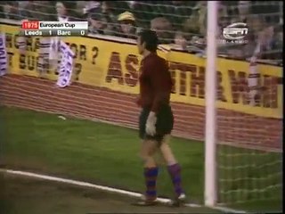 European Cup 1974-75: Leeds United x Barcelona
