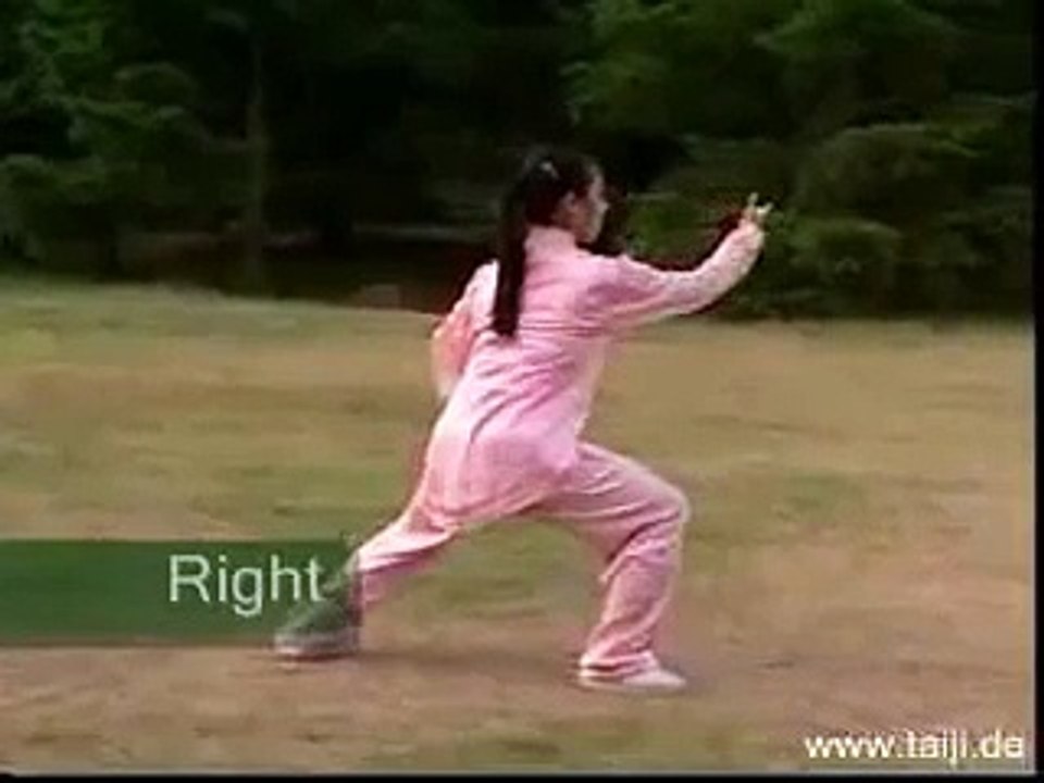 Tai Chi 24 Form, with English Titles