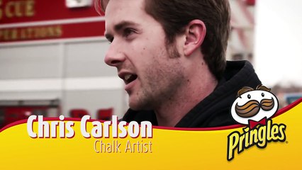 Meet Chris Carlson 3D Anamorphic Sidewalk Chalk Artist