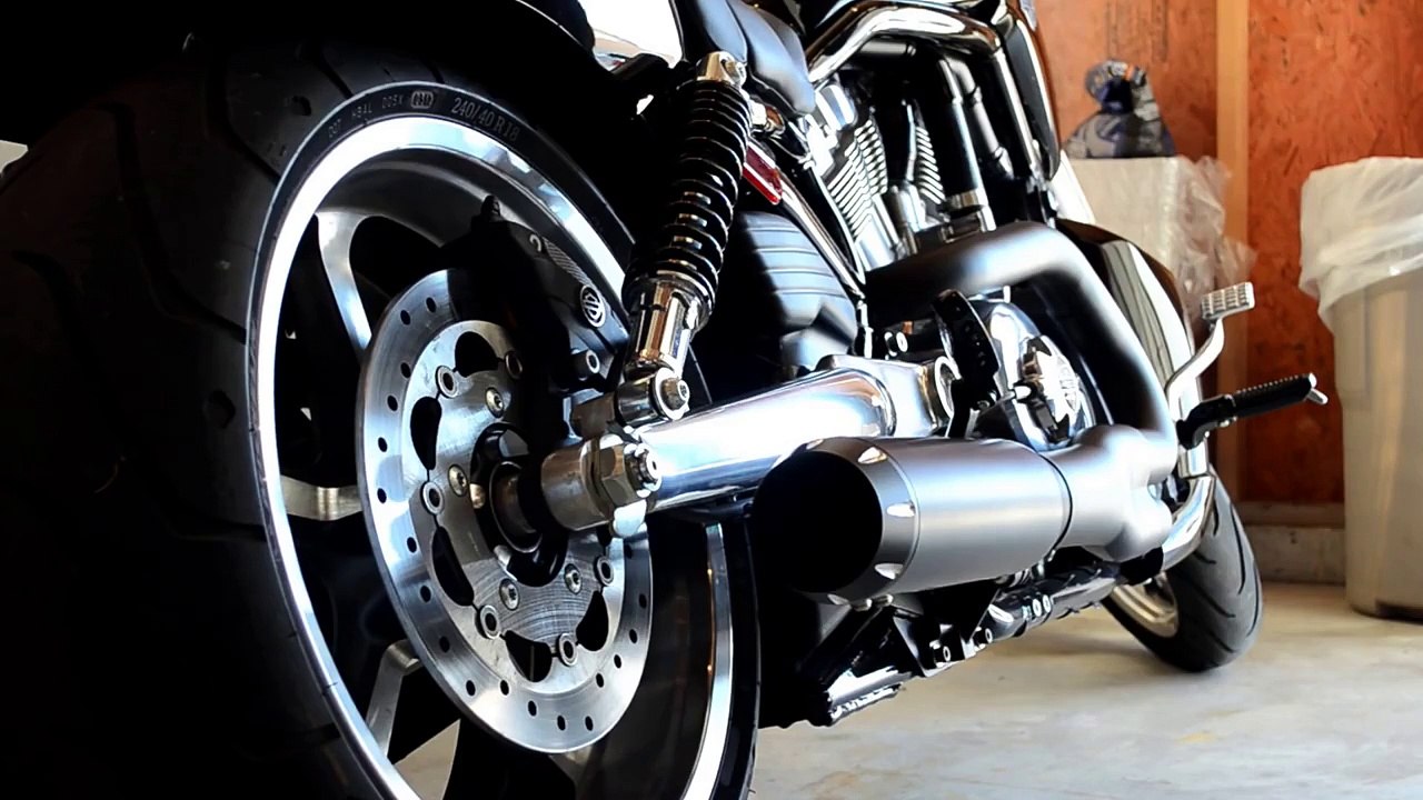 2012 V-Rod Muscle with Bassani Exhaust