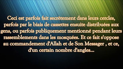 La Fitna du Jarh wa Ta'dil vue par les savants de la Sunnah 6ème partie - Shaykh Sâlih As-Suhaymy