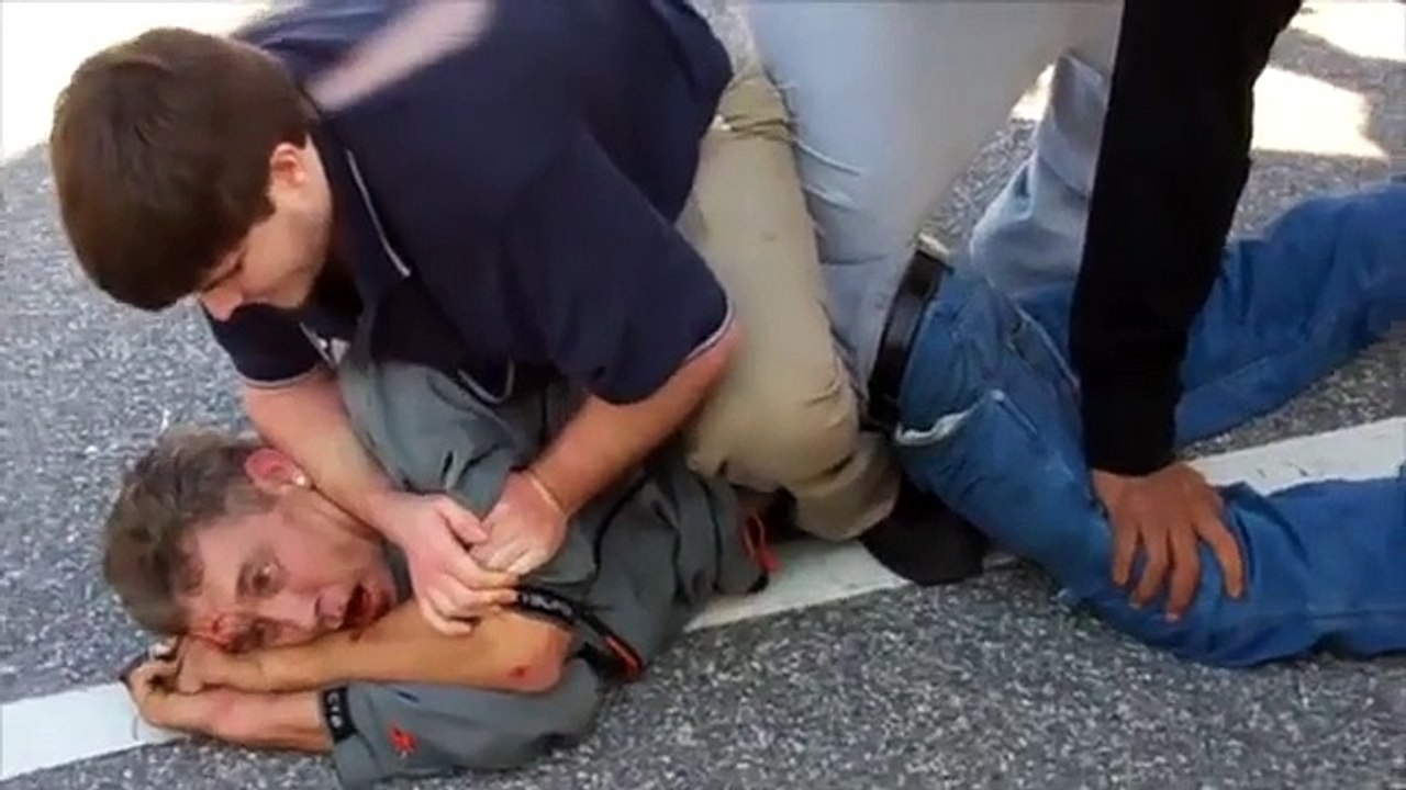 man caught stealing out of rite aid