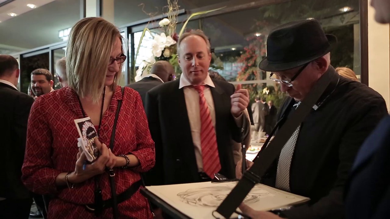 Animation caricaturiste en Province