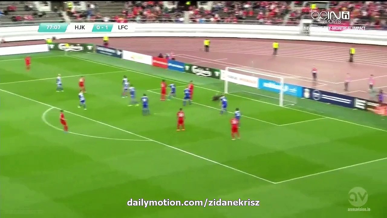 0-2 Phillippe Coutinho Fantastic Goal _ Helsinki v. Liverpool - Friendly 01.08.2015