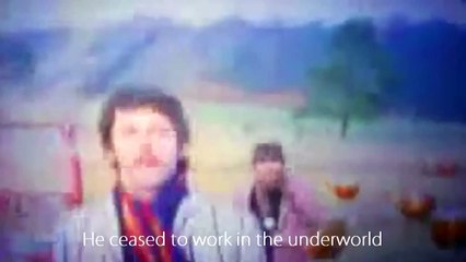 Beatles Revolution 9 backmask with subtitles and reverse video footage