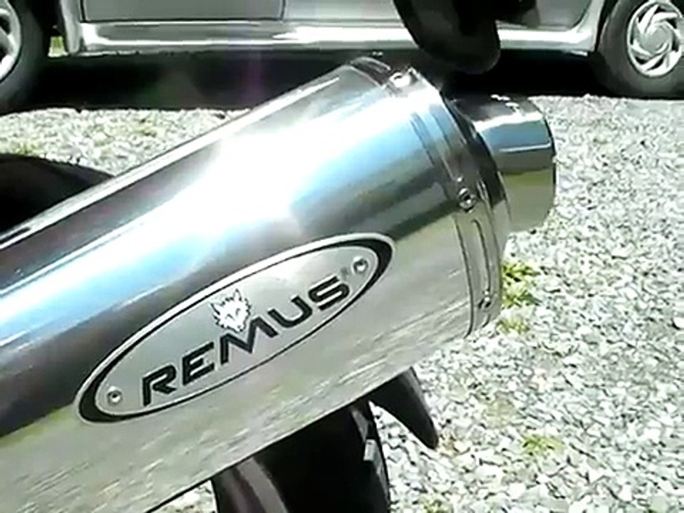 BMW R1100GS with REMUS Exhaust