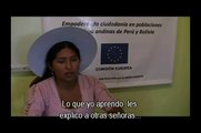 Así conciben los Derechos, Deberes y la Transparencia las mujeres indígenas quechua