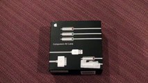 Apple Component AV Cable : Unboxing