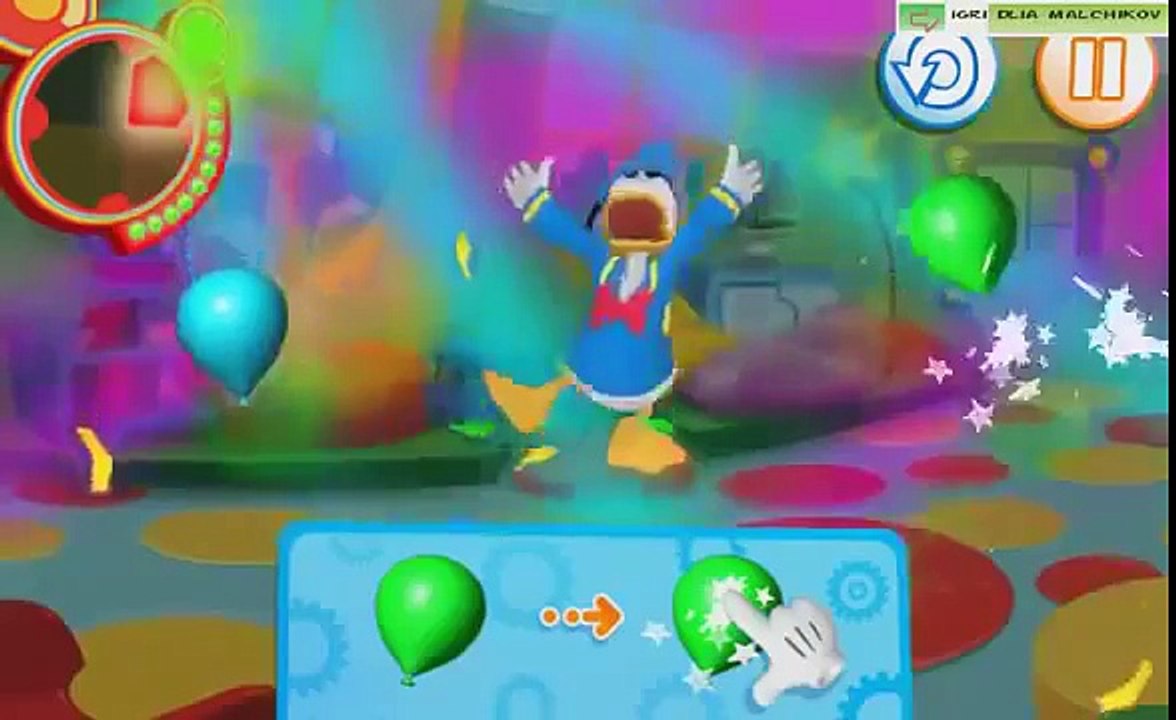 Mickey Mouse ClubHouse game. Donald's Dance - Wiggle - Disney Junior
