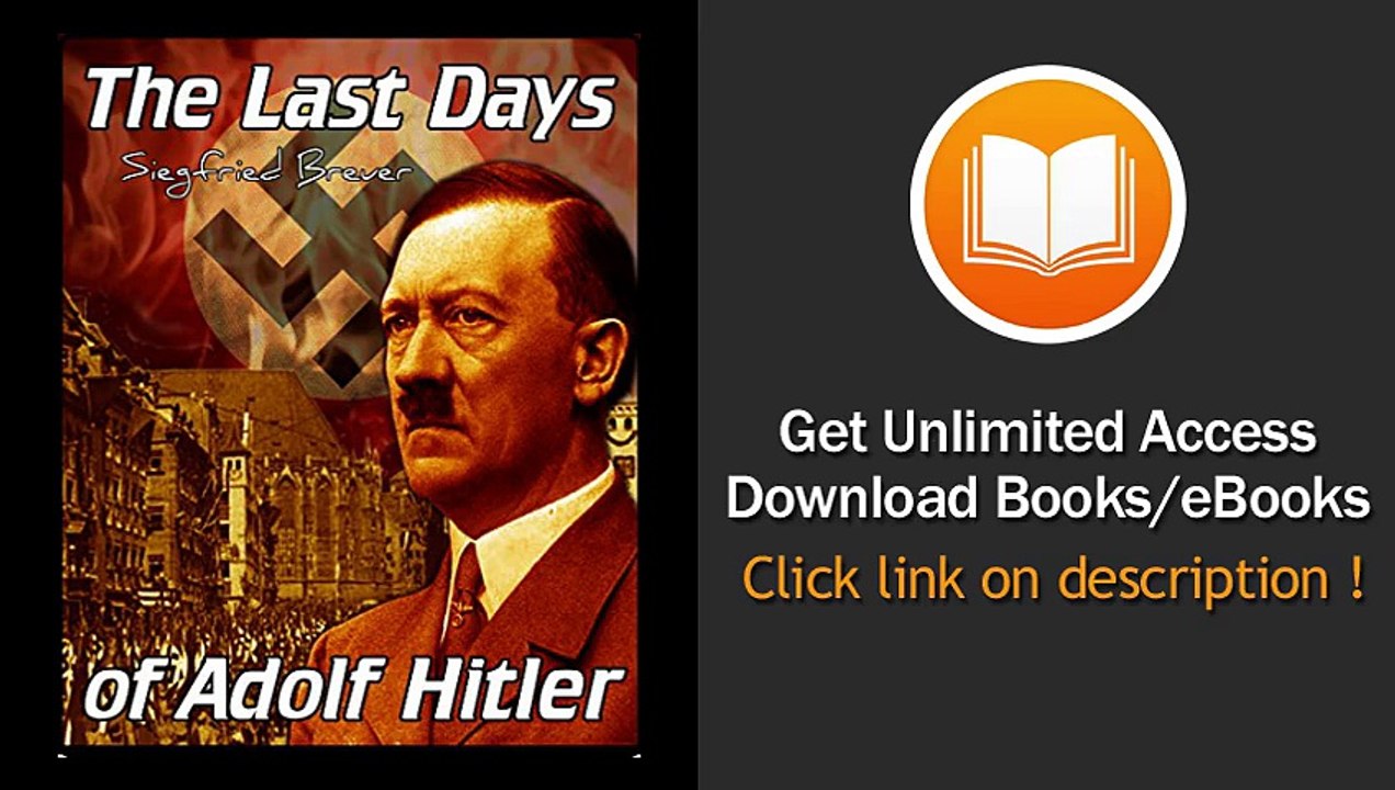 [Download PDF] The Last Days of Adolf Hitler