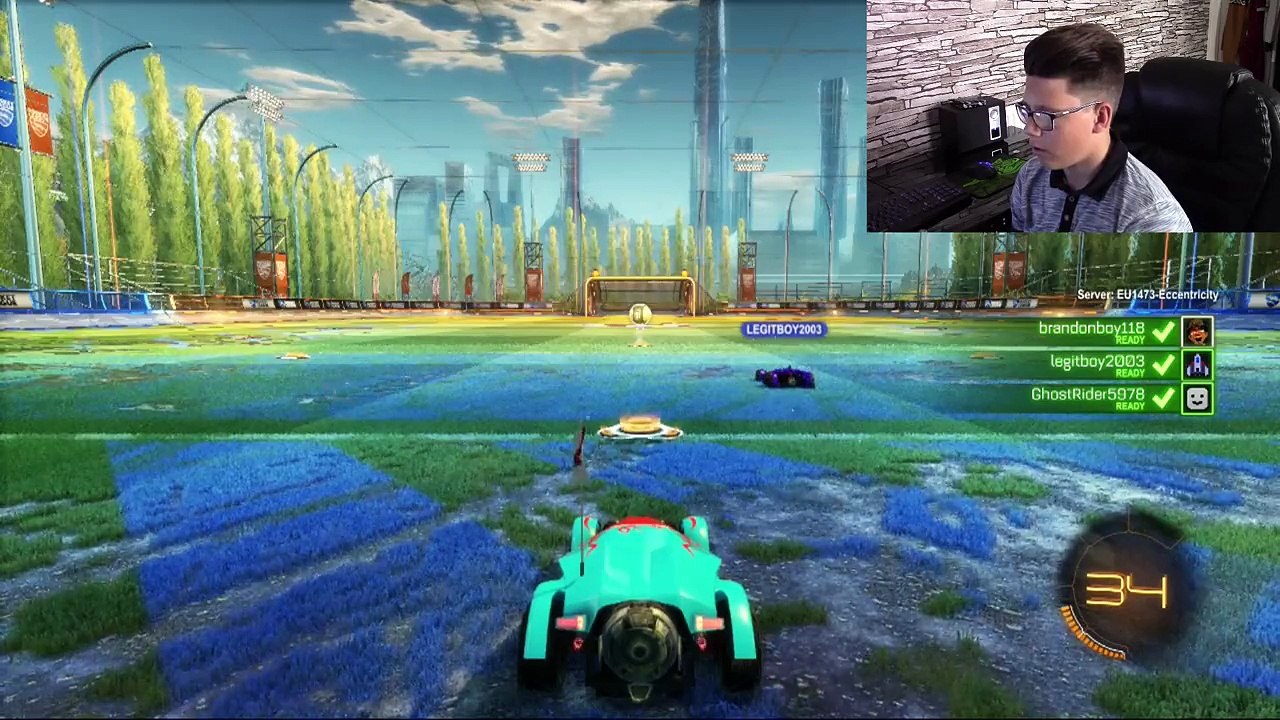 THE MOST INSANE GAME EVER! - (Rocket League Online Funny Moments)
