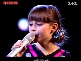 Голос діти. Аня Ткач і Олег Скрипка. "Мама".