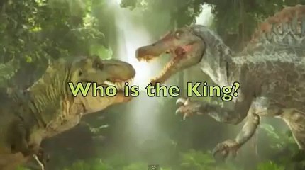T-Rex vs Spinosaurus