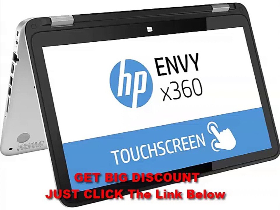 SALE HP ENVY x360 15-u110dx / 2-in-1 15.6" Touch-Screen Laptop / Intel Core i5 / 8GB Memory / 1TB Hard Drive - Silver/Black