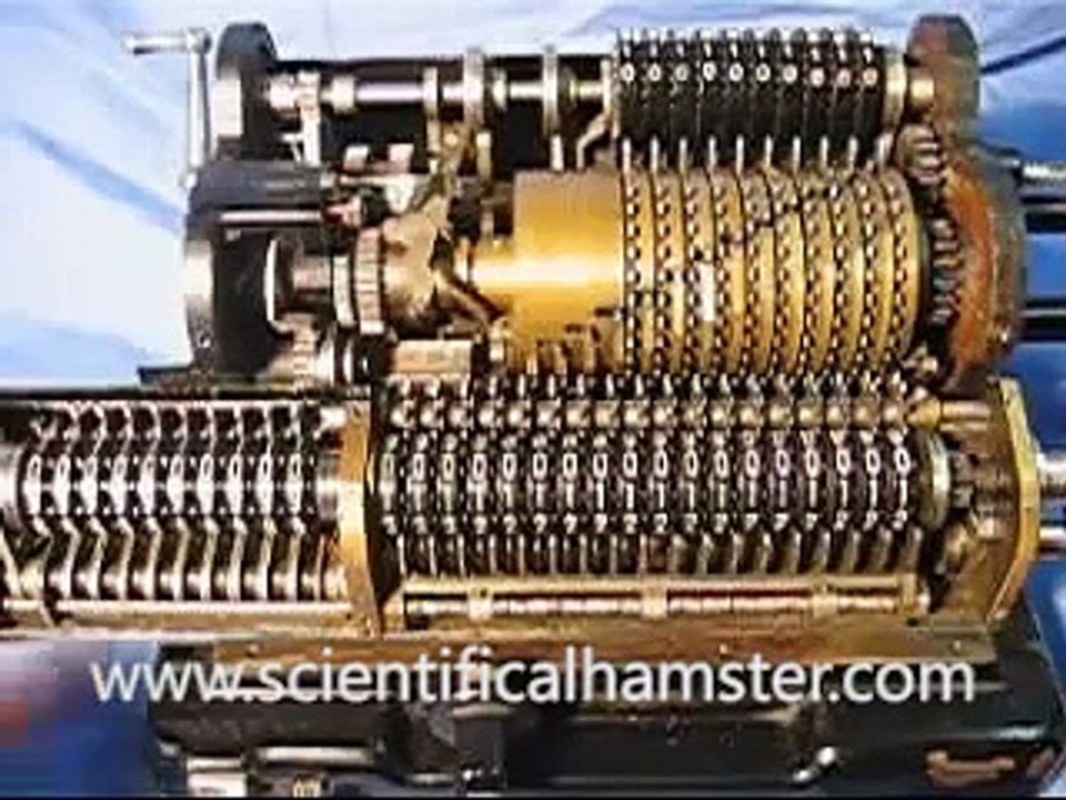 Tiger - Japanese Mechanical Calculator - How it Works