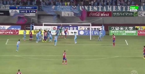 Sagan Tosu 1 - 4 Atletico Madrid All Goals & Highlights HD 01.08.2015