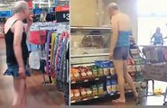 Video gente rara en los supermercados