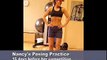 Female Bodybuilding Posing Practice, Nancy Arnold