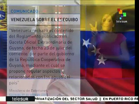 Venezuela exige a Guyana corregir nuevas coordenadas limítrofes