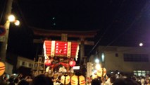 恩智祭り「恩智神社夏季例祭」(八尾市）/ 平成２７年８月１日(土）夜の部 Onji Shrine summer festival ( August 1, 2015) in Yao city of  Osaka, Japan