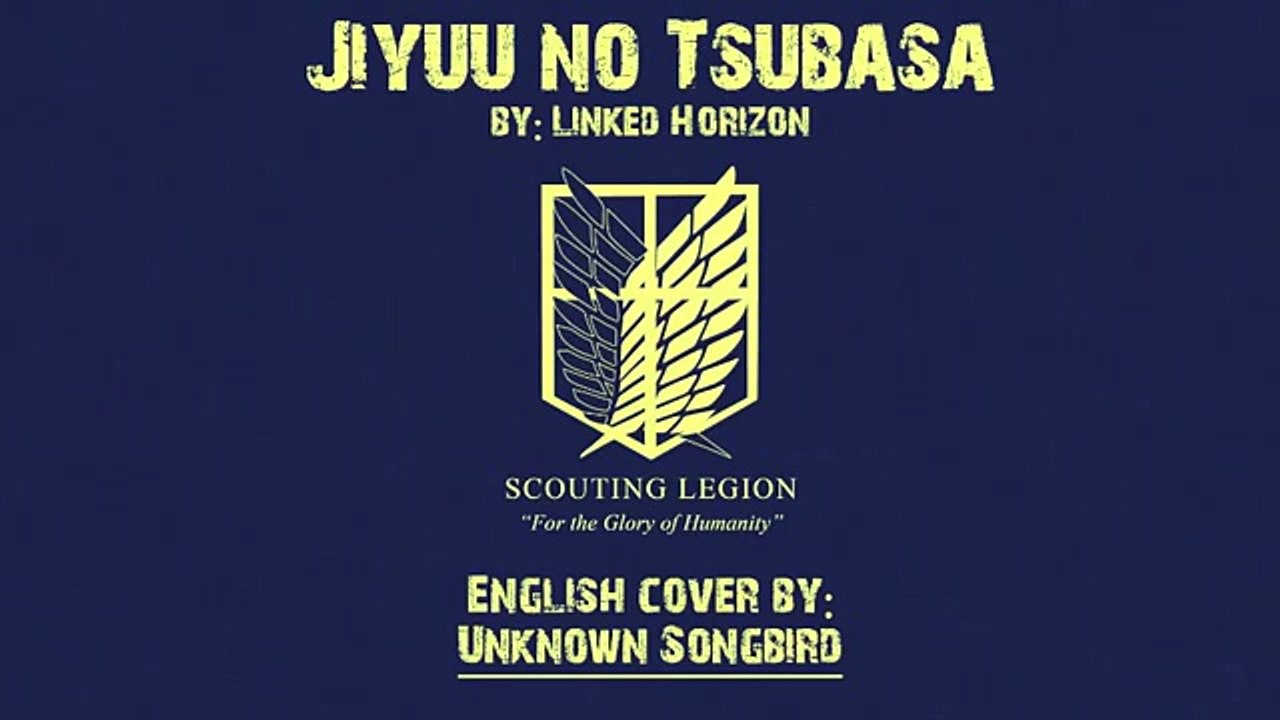 "Jiyuu no Tsubasa" (Wings Of Freedom) - FULL English cover - Female vocals - 進撃の巨人 Attack on Titan