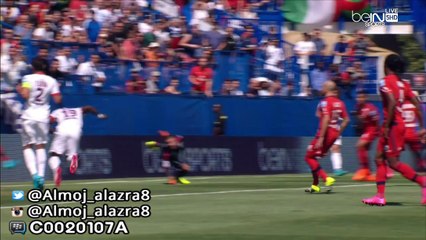 كأس السوبر الفرنسي : باريس سان جيرمان 2 × 0 ليون ، أهداف المباراة