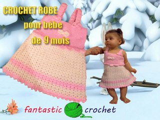 Comment faire une robe pour bébé de  9 mois