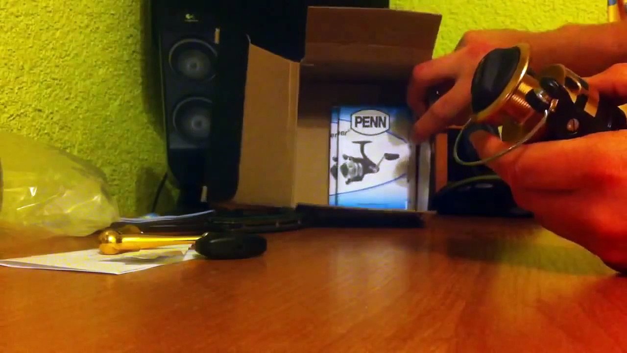 Penn Slammer 360 unboxing unpaking