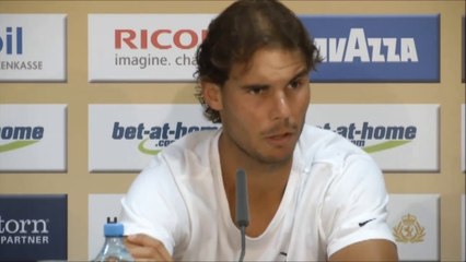 Rafael Nadal Press conference / SF Hamburg 2015