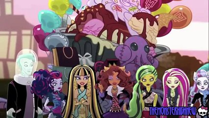 Video de las Monster High en español latina - El baile de la flor espeluznante (Completo) (Español Latino)