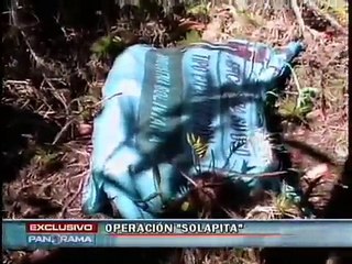 CAPTURA DE AVIONETA DE NARCOTRAFICANTES