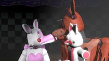 SFM FNAF Foxy X Mangle - Five Nights At Freddy's 3 Animation - SFM FNAF 4 Animation!