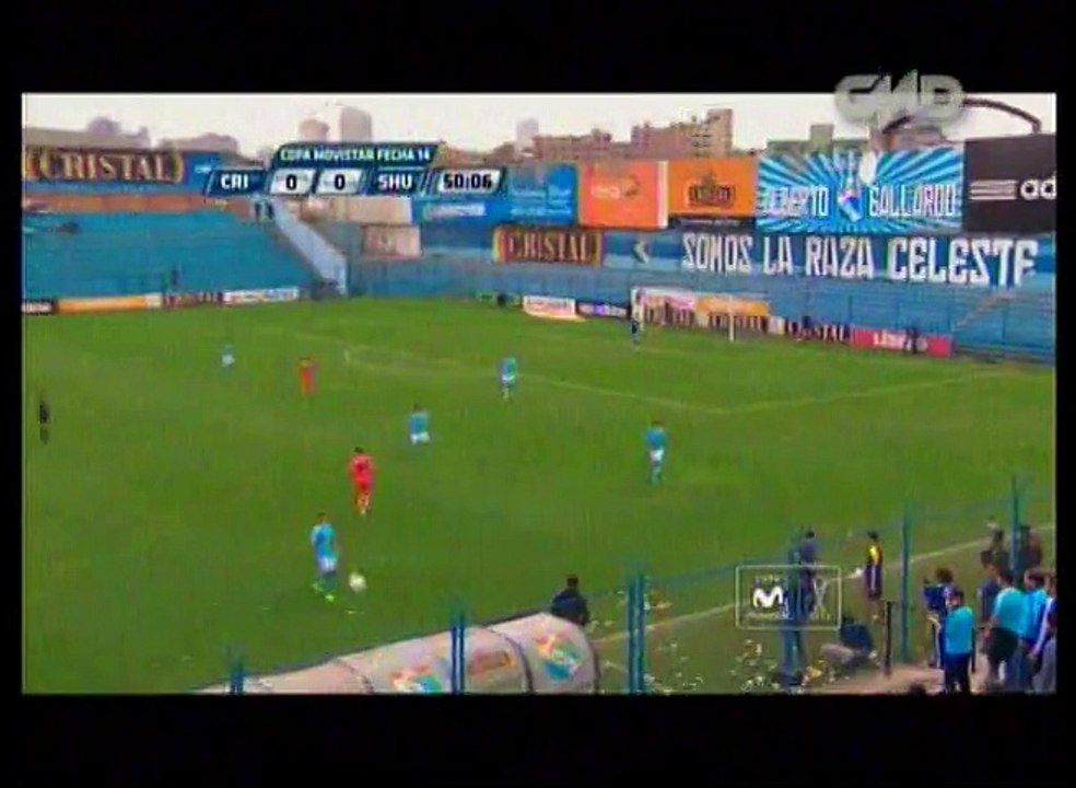 Sporting Cristal vs. Sport Huancayo: Renzo Revoredo dejó el campo por lesión (VIDEO)
