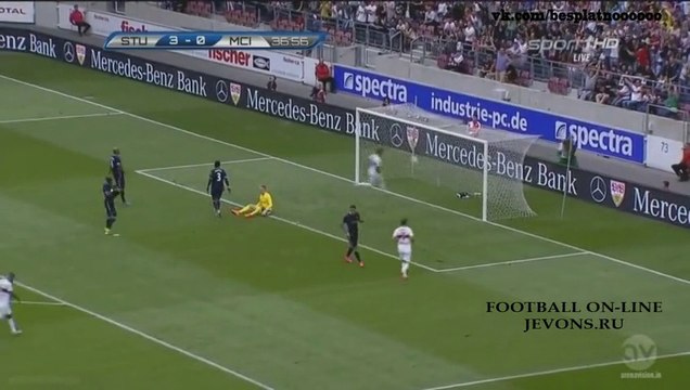 VfB Stuttgart 4 - 2 Manchester City All Goals and Full Highlights 01/08/2015
