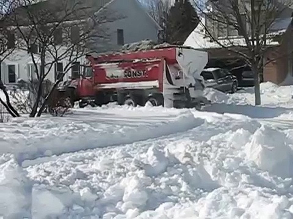 Snow Plow Fail