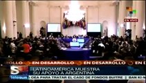 Perú, codo con codo con Argentina frente a 