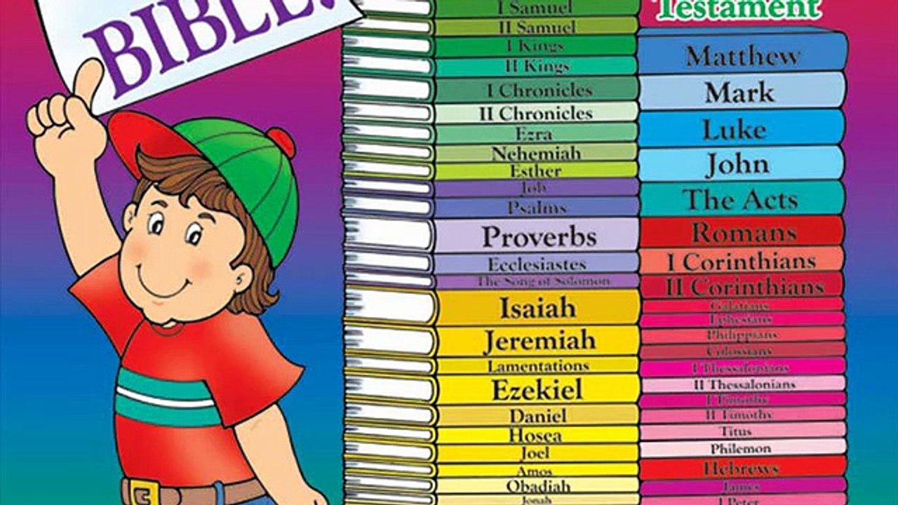 books of the bible song for children