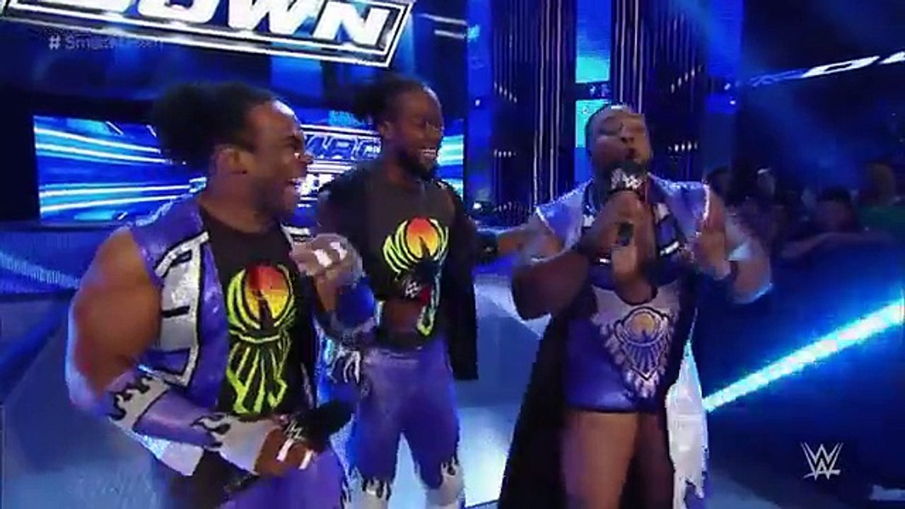 SmackDown 2015 8 Man Tag Team Match