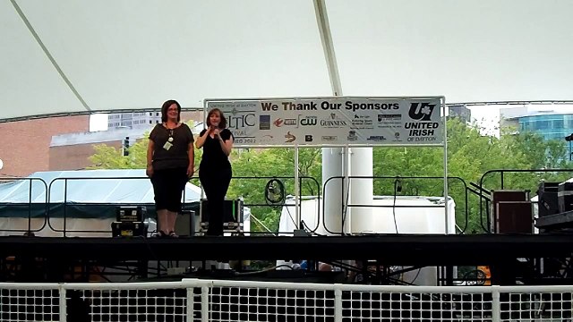 Celtic Academy of Irish Dance at the Dayton Celtic Festival 2012 pt1