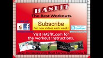 10 Min Beginner Leg Workout - HASfit Easy Leg Workouts - Beginner Strength Training - Easy Exercises