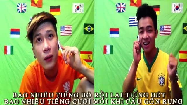 Clip chế 'Em của ngày hôm qua' phiên bản World Cup