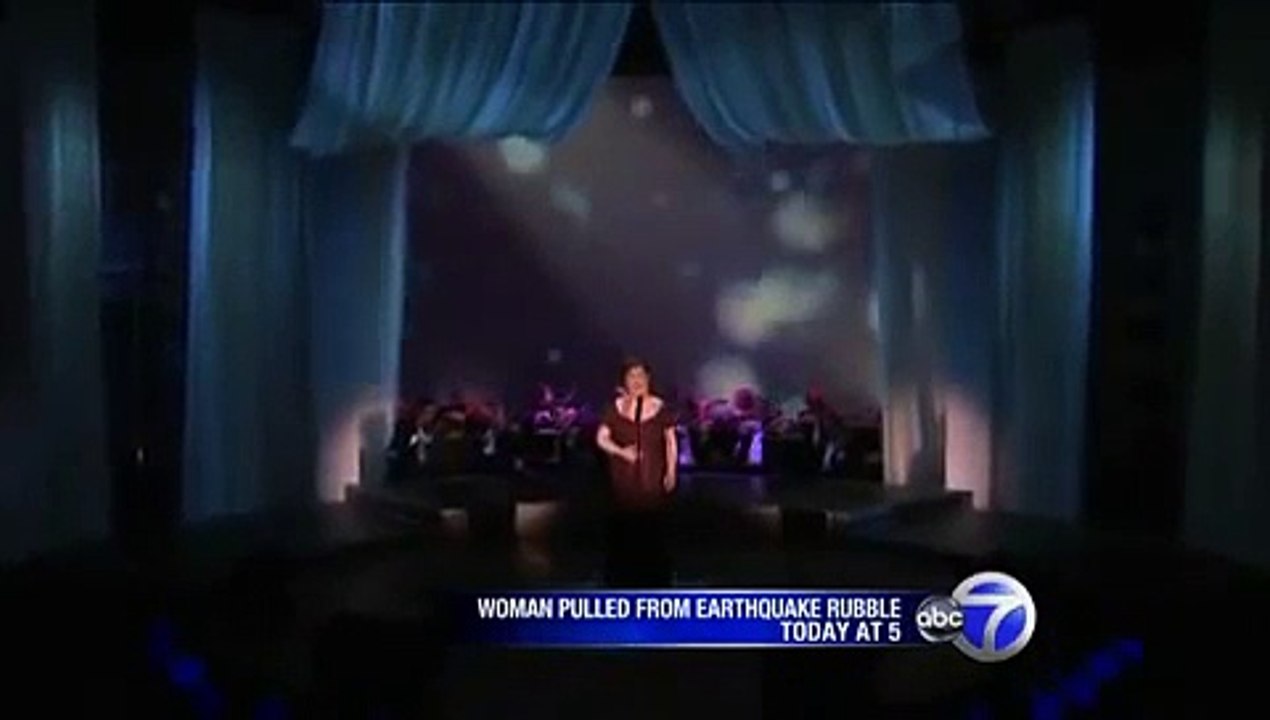 Susan Boyle - Oprah winfrey show sings " I was born to be"