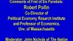Robert Pollin speaks at Detroit Economic Meltdown Townhall