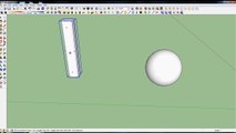 Cutting a hole in a sphere in Google Sketchup 7