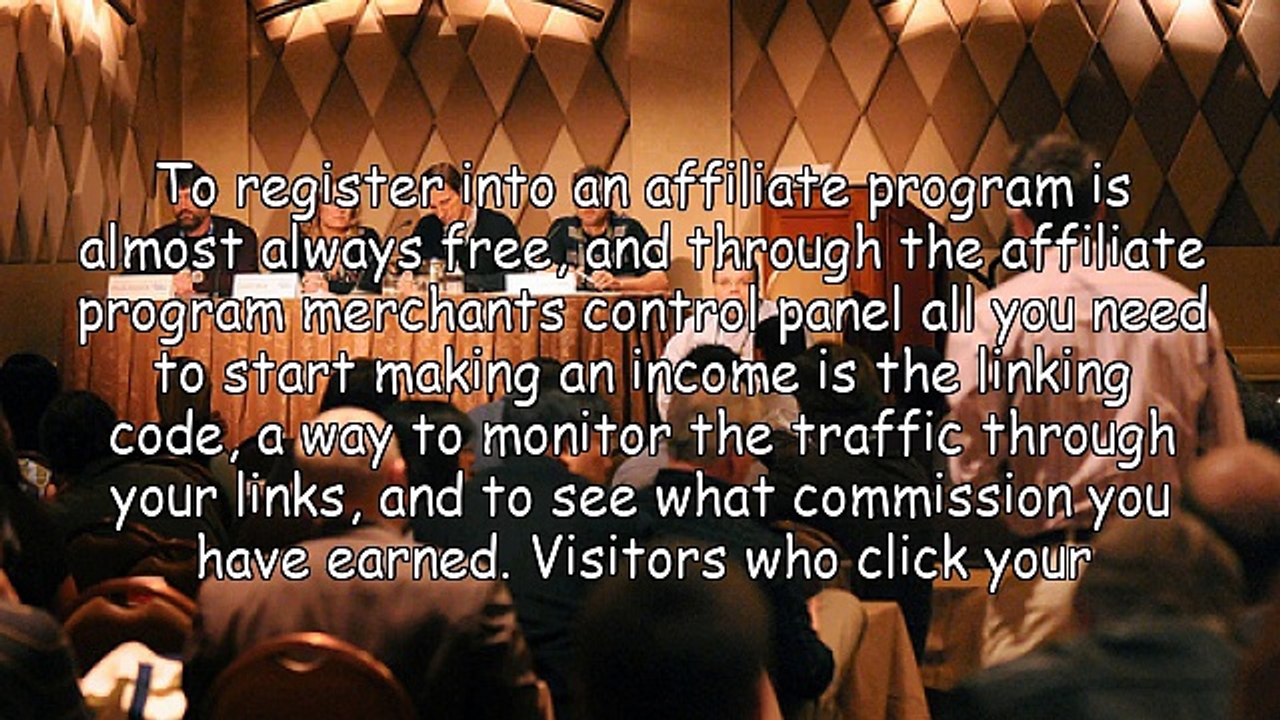 Free Affiliate Programs - how students or anyone can work part-time at home