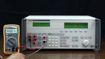 The 5080A Multi-Product Calibrator: Calibrating a Digital Multimeter