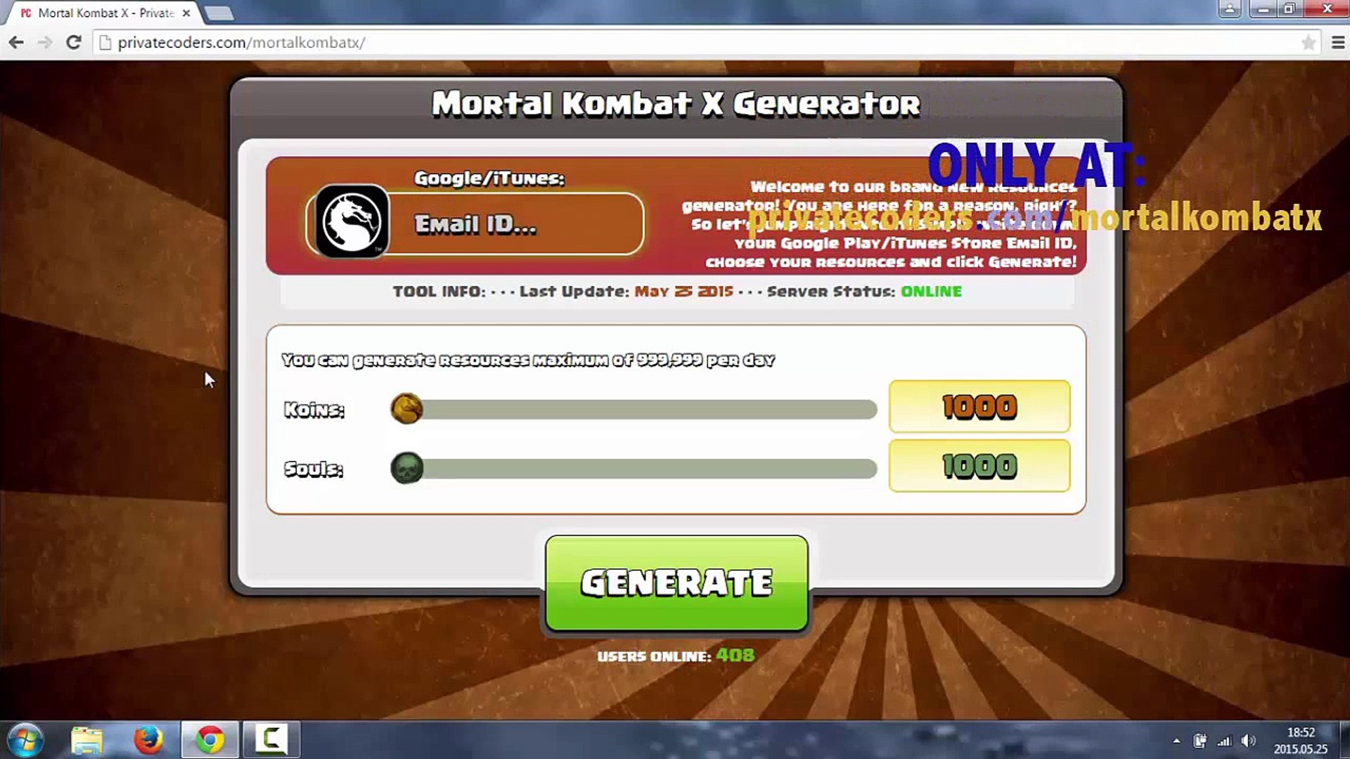 Mortal kombat x online play Download &