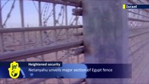 Israeli security and Islamist Egypt: PM Netanyahu unveils major section of Sinai border fence