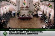 Evo Morales denuncia manipulación mediatica pide pruebas a periodistas conspiradores - Dic 2008 1/3